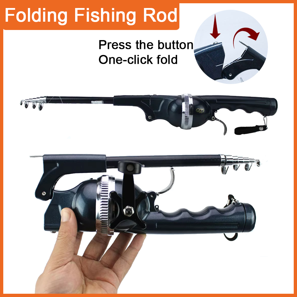 134cm Folding Fishing Lure Rod - Ice Fishing Line 评论和价格