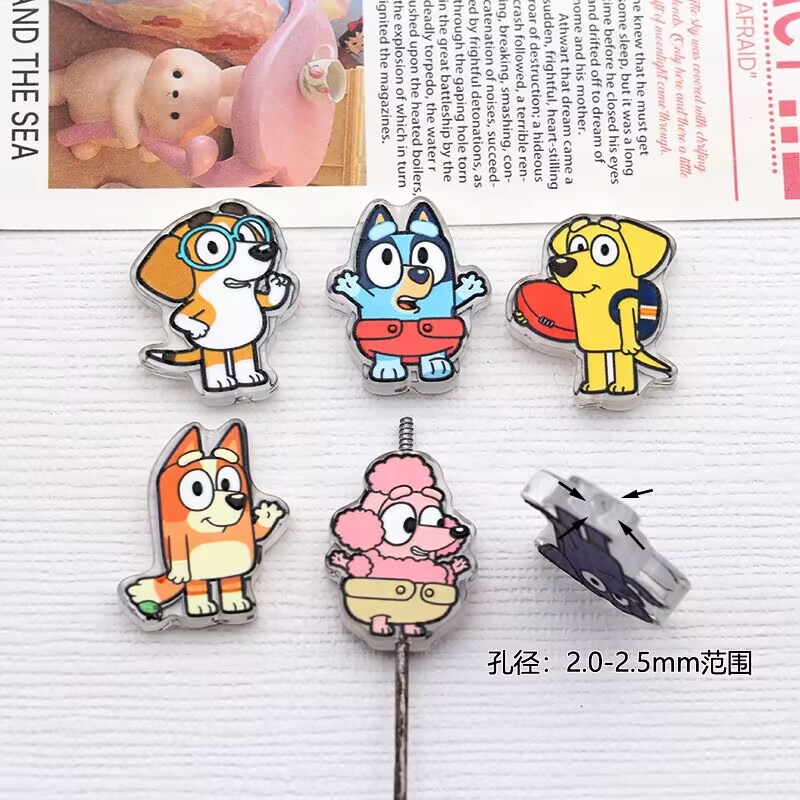 10PCS cartoon dog acrylic DIY  - Penn Reel Fierce 评论和价格